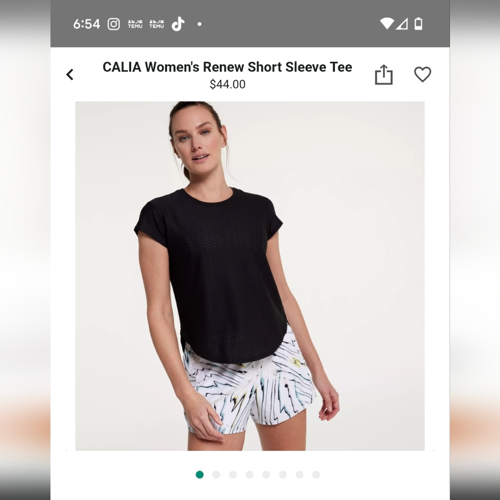 Calia Women's Renew Short Sleeve Tee